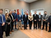 Prunotto recibió a una delegación de China para iniciar acuerdos comerciales y culturales con Córdoba.