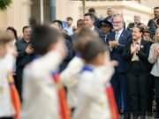 Myrian Prunotto encabezó el acto por el 110° aniversario del genocidio armenio.