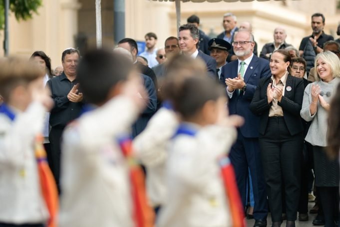 Myrian Prunotto encabezó el acto por el 110° aniversario del genocidio armenio.