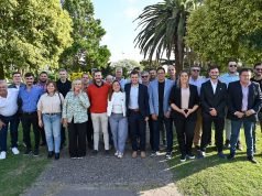 Myrian Prunotto encabezó una mesa de trabajo con intendentes del interior provincial.
