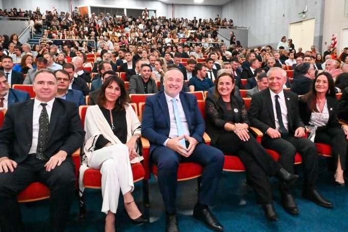 Myrian Prunotto acompañó el 30° aniversario de la Universidad Nacional de Villa María.