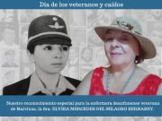Elvira Bernabey, la enfermera de Deán Funes que fue reconocida como veterana de Malvinas.