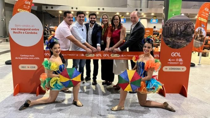 Córdoba ya está conectada con Recife: llegó el primer vuelo directo de GOL.