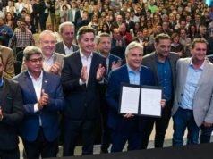 Deán Funes presente en la firma de Creación del Fondo Federal Cordobés.