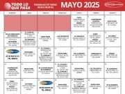 FARMACIAS DE TURNO MAYO 2025.