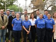 Myrian Prunotto presidió la entrega de un nuevo móvil para fortalecer la seguridad en La Granja.