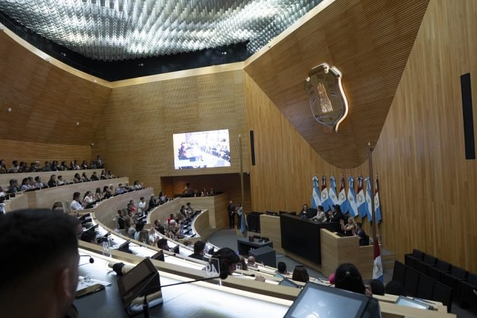 Myrian Prunotto presidió el Primer Parlamento de la Diversidad.