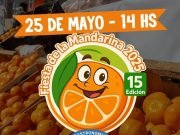 Quilino se prepara para vivir la Fiesta de la Mandarina 2025.