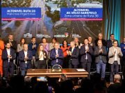 Myrian Prunotto defendió la importancia de la obra pública para el desarrollo.