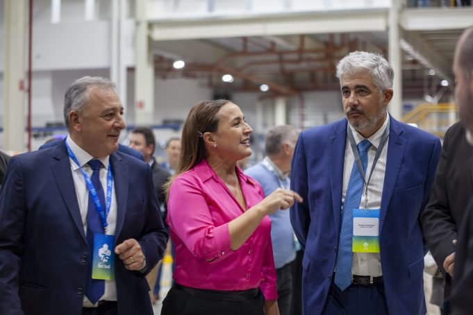 Myrian Prunotto compartió la inauguración del centro de distribución de Droguería del Sud.