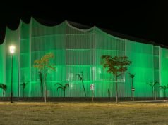 Para concientizar sobre la donación de órganos, la Legislatura se ilumina de verde.