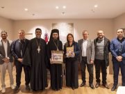 Prunotto recibió a Monseñor Santiago El Khoury, arzobispo Ortodoxo de Antioquía