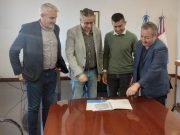 Legislador Figueroa y Ministro Brandan gestionaron Obra de Agua para Chuña y se abre el llamado a licitación.