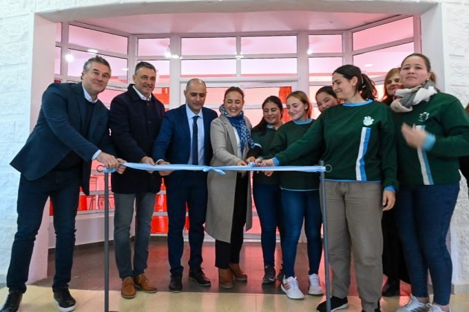 Myrian Prunotto presidió la inauguración de mejoras en el IPEA de El Fortín.