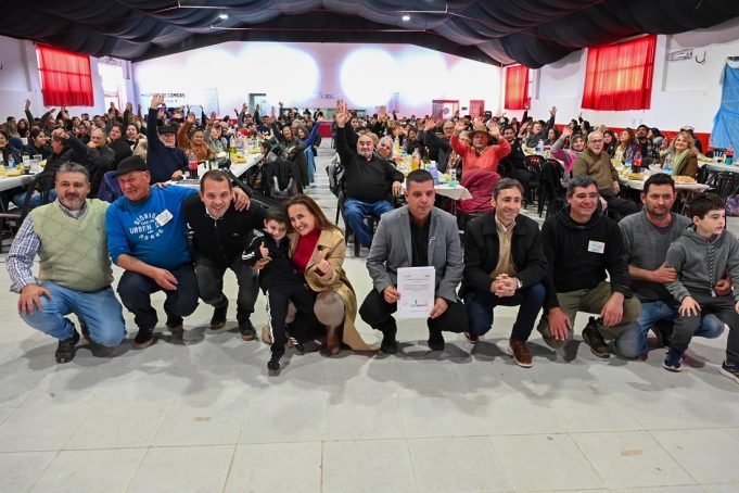 La vicegobernadora participó de la Fiesta del Locro en Costa Sacate