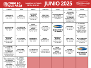 FARMACIAS DE TURNO JUNIO 2025.