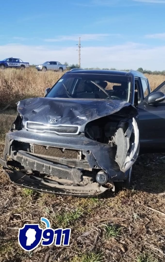 Accidente de tránsito sin heridos en Villa Gutiérrez.