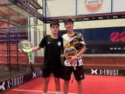 Jóvenes del norte cordobés se consagraron campeones en el Selectivo Nacional de Menores de Pádel.