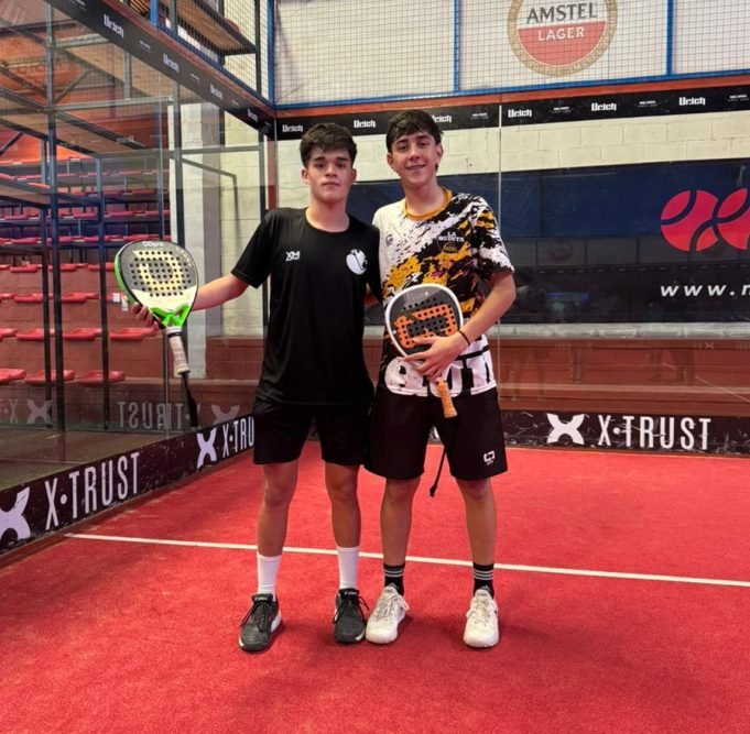 Jóvenes del norte cordobés se consagraron campeones en el Selectivo Nacional de Menores de Pádel.