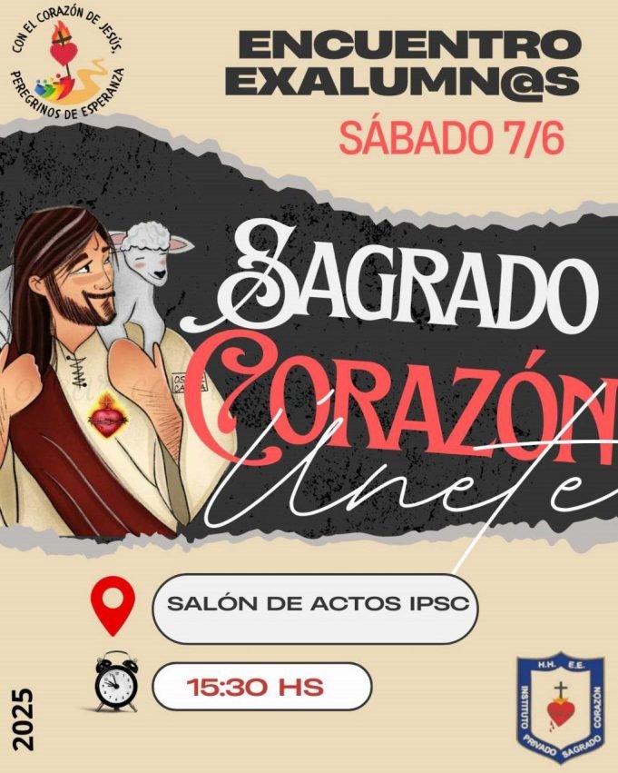 Junio mes del Sagrado Corazón: Ex alumnos de todas las promos se reunirán este finde.