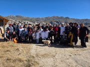 Myrian Prunotto presidió el acto de fin de ciclo lectivo en la escuela del Champaquí.