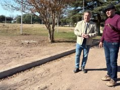 Obra de Cordón Cuneta en Avellaneda.