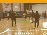 Encuentro Deportivo Universitario Intersedes en Deán Funes.