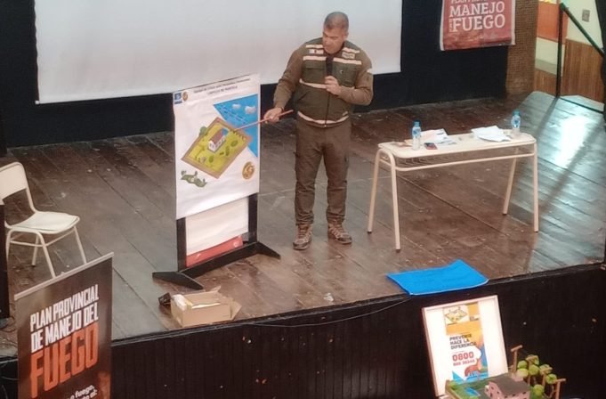 Continúa la Campaña de Prevención de Incendios del Plan Provincial de Lucha Contra el Fuego.