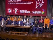 Prunotto acompañó el acto provincial para fortalecer el sistema provincial de Bomberos Voluntarios.