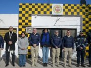 El ministro de Seguridad supervisó el control de Caminera en Lucio V. Mansilla junto a la intendenta de Quilino y autoridades locales