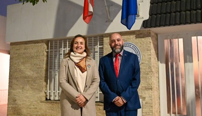 Myrian Prunotto se reunió en Las Varillas con el cónsul honorario de la República Checa.