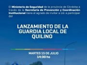 Lanzan la Guardia Local en Quilino.