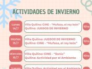 Semana de actividades recreativas en Quilino y Villa Quilino.