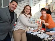 Myrian Prunotto acompañó a la comunidad de Arroyo Algodón en sus Patronales.