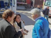 La intendenta Mabel Godoy estuvo presente en la entrega de ambulancias al Hospital Romagosa.