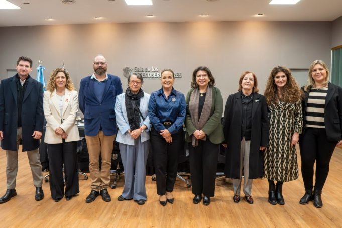 La vicegobernadora Myrian Prunotto recibió a autoridades del Sistema de Naciones Unidas en Argentina para fortalecer la cooperación global.