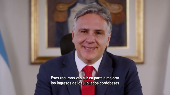 Mediante X la vicegobernadora Prunotto celebró el anuncio del Gobernador Llaryora.