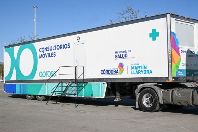 Salud móvil: APROSS lanza su primer camión de atención médica luego del 23 de Agosto visitará Quilino.