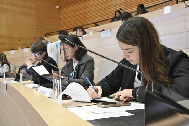 La juventud y la experiencia legislativa en primera persona.