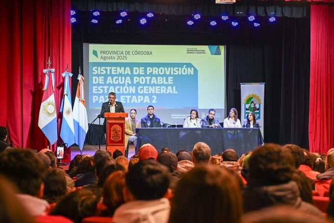 Prunotto en Estación General Paz: “Sostener la obra pública es acelerar el desarrollo”.