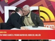 El generoso gesto de un ganador del bono solidario a beneficio de José y Ale Vera, redujo la cifra final de recaudación.