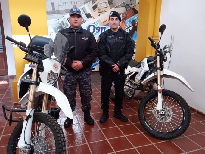 Nuevas Motocicletas para la Departamental Ischilín.