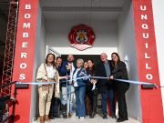 Unquillo: la vicegobernadora inauguró nuevas instalaciones en el cuartel de Bomberos Voluntarios.