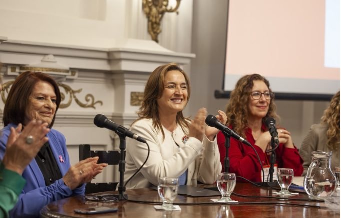 Myrian Prunotto defendió el rol de la investigación científica en la lucha contra el cáncer.