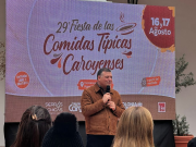 Se presentó la 29° edición de la Fiesta de las Comidas Típicas Caroyenses.