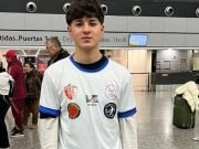 Un sueño que cruza fronteras: el joven deanfunense Álvaro Carballo viajó a Italia para probarse en el fútbol profesional.