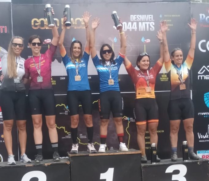 Eliana Lauret se consagró Campeona Argentina de Ciclismo de Montaña.