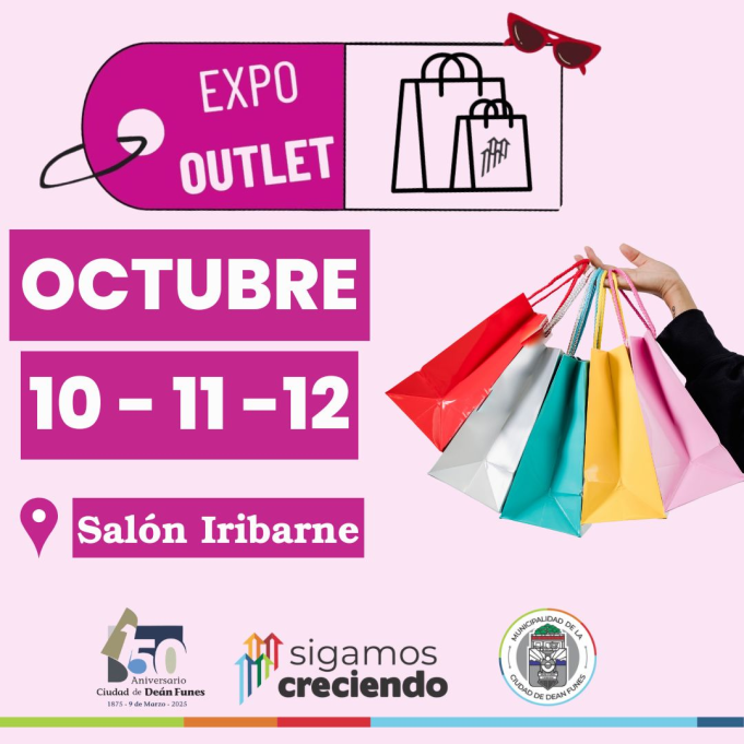 Vuelve la Expo Outlet al Salón Iribarne.