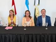 Prunotto presidió la presentación del Informe de Desarrollo Territorial del Arco del Noroeste.