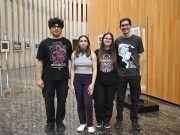 “Los Carpinchos” pasaron por la Legislatura antes de viajar a Estados Unidos.